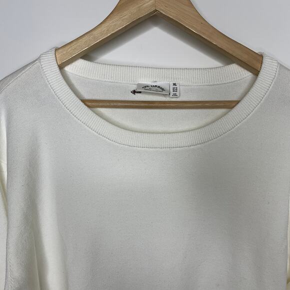 The Upside Halti Ulla White Oversized Knit Sweater Women's XL - Picture 5 of 15